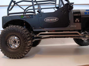 Deslizadores de roca ajustables y atornillados para Axial Racing SCX10 III Jeep Wrangler JLU