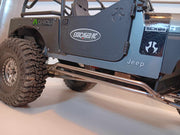 Deslizadores de roca ajustables y atornillados para Axial Racing SCX10 III Jeep Wrangler JLU